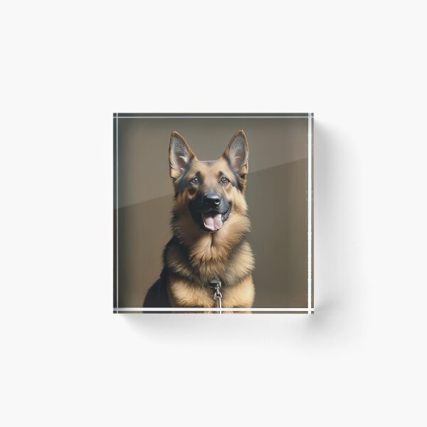 Item preview, Canine Majesty: German Shepherd Portrait designed and sold by DavesDogShop.