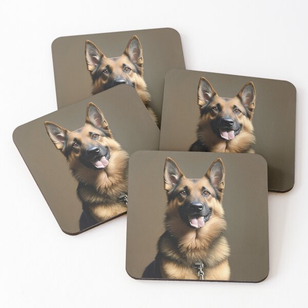 Item preview, Canine Majesty: German Shepherd Portrait designed and sold by DavesDogShop.