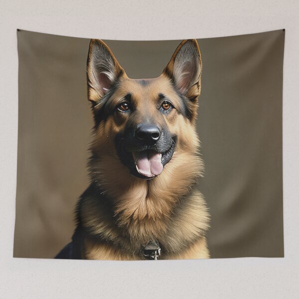 Item preview, Canine Majesty: German Shepherd Portrait designed and sold by DavesDogShop.