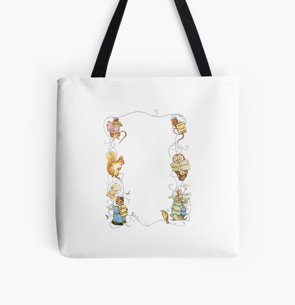 1977 Needlepoint on Plastic Canvas Tote Bag with Tortoiseshell Resin H –  The Standing Rabbit