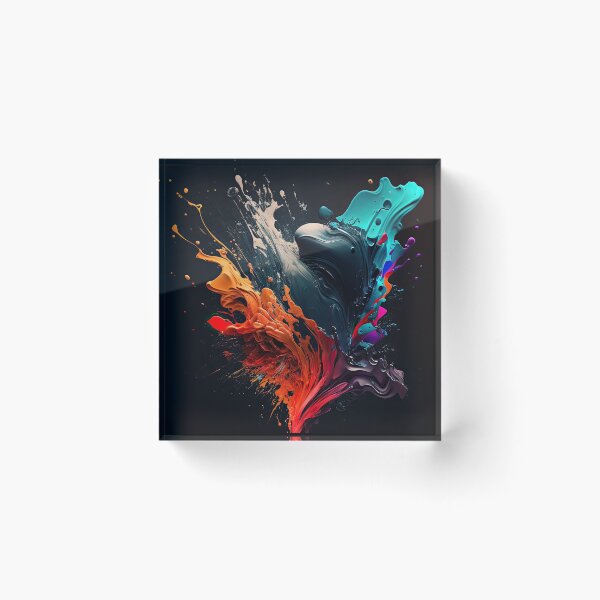 Item preview, Abstract Splash colorful pattern designed and sold by avidmedia.