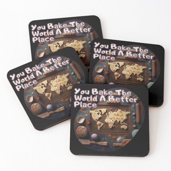 Item preview, You Bake The World A Better Place designed and sold by Cute-Jory-Store.