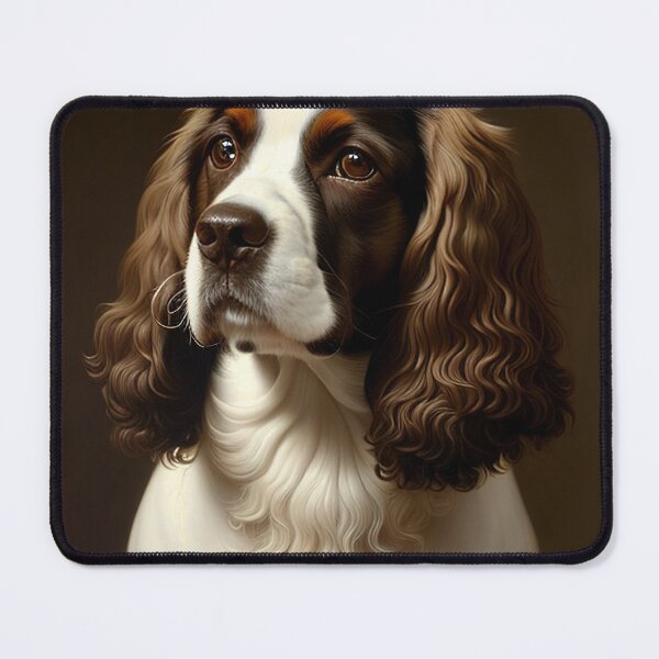 Item preview, Canine Majesty: Saint-Usuge Spaniel Portrait designed and sold by DavesDogShop.