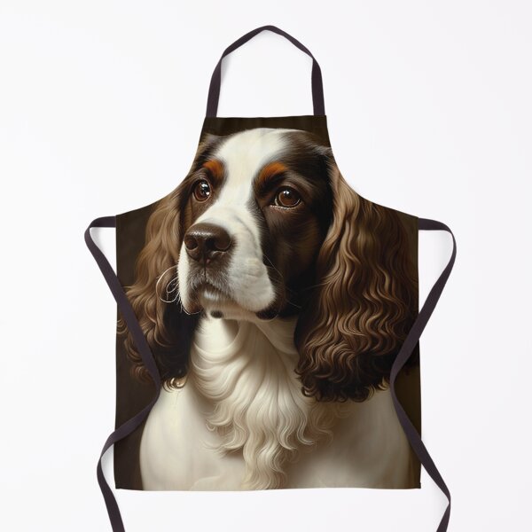 Item preview, Canine Majesty: Saint-Usuge Spaniel Portrait designed and sold by DavesDogShop.