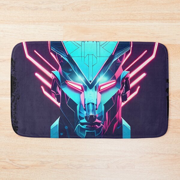 Item preview, "Anubis Resurrected: A Cyberpunk Twist on the Egyptian God" designed and sold by Mytho Merch.