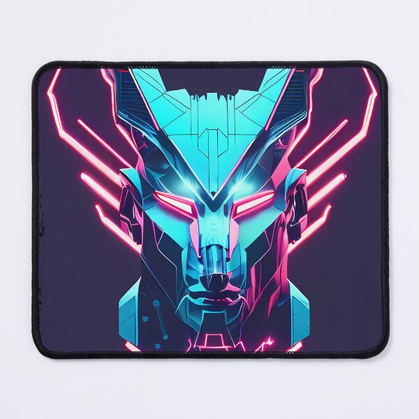 Item preview, "Anubis Resurrected: A Cyberpunk Twist on the Egyptian God" designed and sold by Mytho Merch.