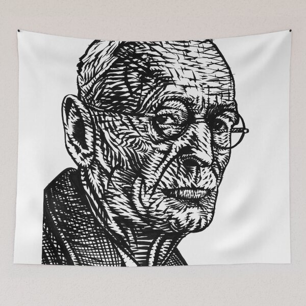 Item preview, HERMANN HESSE ink portrait .4 designed and sold by lautir.