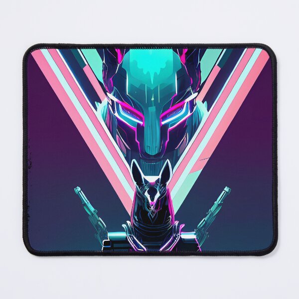Item preview, "Anubis Resurrected: A Cyberpunk Twist on the Egyptian God" designed and sold by Mytho Merch.