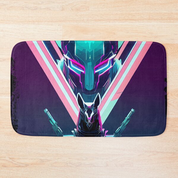 Item preview, "Anubis Resurrected: A Cyberpunk Twist on the Egyptian God" designed and sold by Mytho Merch.