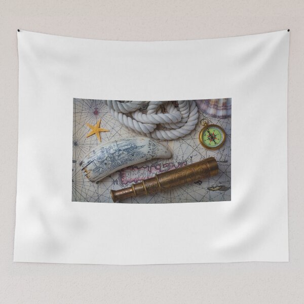 Item preview, Brass Telescope And Compass designed and sold by Garry Gay.