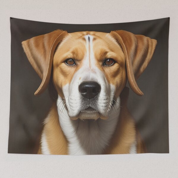 Item preview, Canine Majesty: English Foxhound Portrait designed and sold by DavesDogShop.