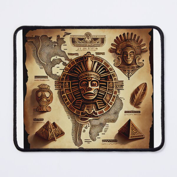 Item preview, Ancient Aztec map designed and sold by Digital Artist.