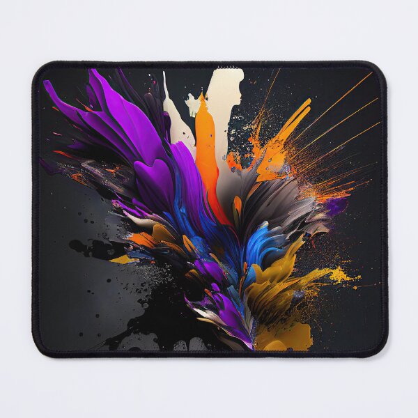 Item preview, Abstract Contemporary Splash colorful pattern designed and sold by avidmedia.