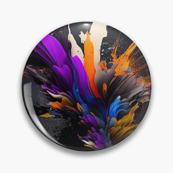 Item preview, Abstract Contemporary Splash colorful pattern designed and sold by avidmedia.