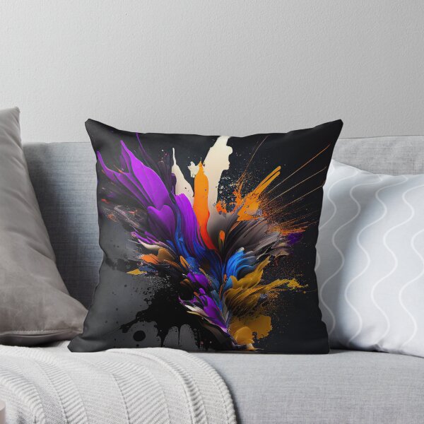 Item preview, Abstract Contemporary Splash colorful pattern designed and sold by avidmedia.