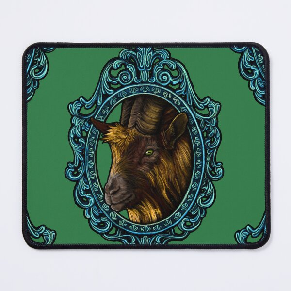 Item preview, Mammal Cameo: The Vigilant Goat designed and sold by FreyStrandDraws.