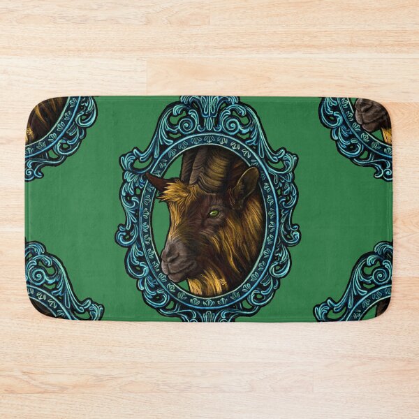 Item preview, Mammal Cameo: The Vigilant Goat designed and sold by FreyStrandDraws.