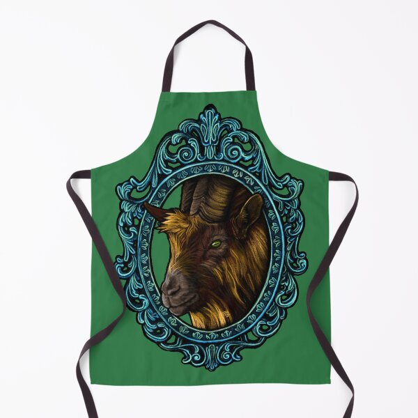 Item preview, Mammal Cameo: The Vigilant Goat designed and sold by FreyStrandDraws.