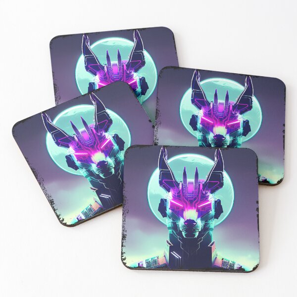 Item preview, "Anubis Resurrected: A Cyberpunk Twist on the Egyptian God" designed and sold by Mytho Merch.