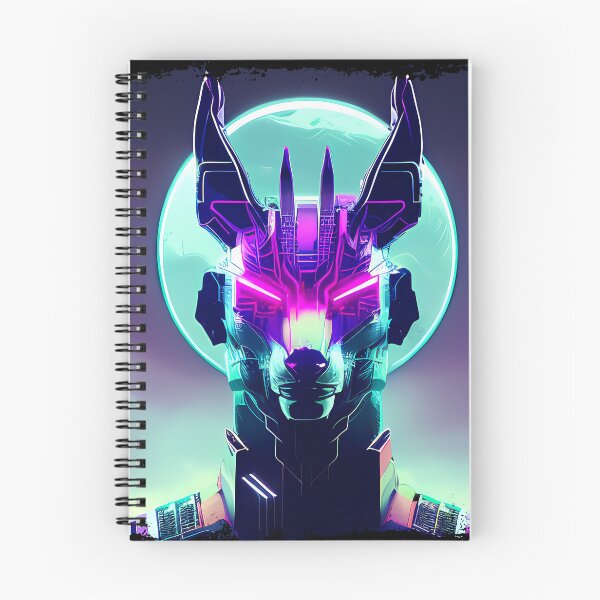 Item preview, "Anubis Resurrected: A Cyberpunk Twist on the Egyptian God" designed and sold by Mytho Merch.