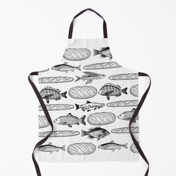 Item preview, Loaves + Fishes Version 2 designed and sold by thecrunchyflea.