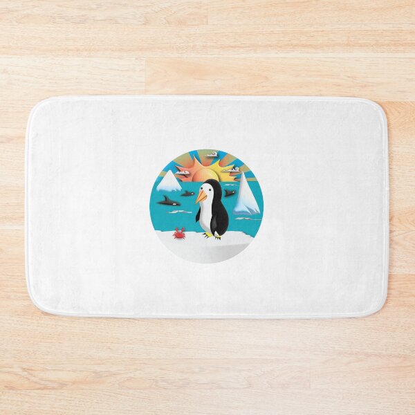 Item preview, Penguin and crab designed and sold by riomarcos.