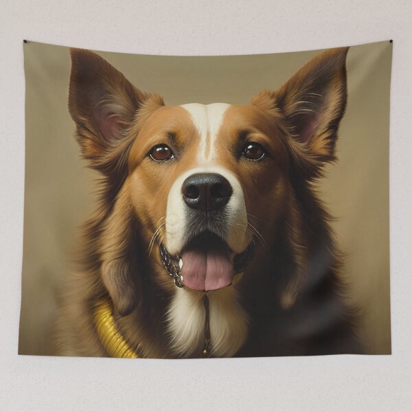 Item preview, Canine Majesty: Bakharwal Dog Portrait designed and sold by DavesDogShop.