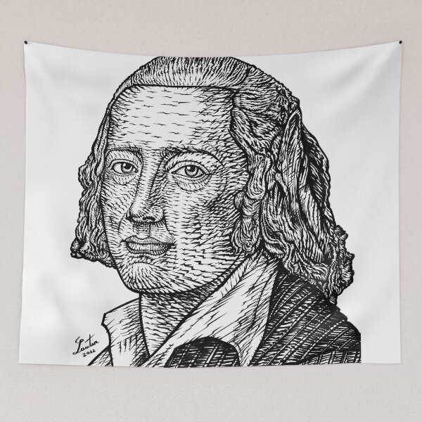 Item preview, FRIEDRICH HOLDERLIN ink portrait .2 designed and sold by lautir.