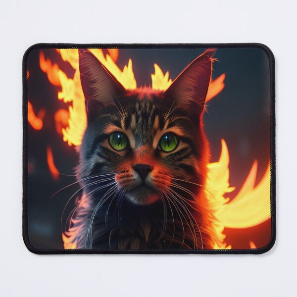 Item preview, Majestic Fire Cat designed and sold by acworks.