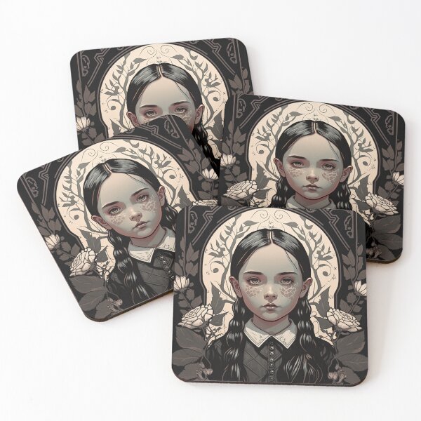 Artikelvorschau, Mittwoch Addams | Jugendstil der Familie Addams entworfen und verkauft von blackdogshop.