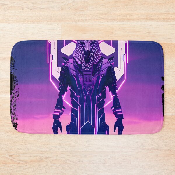 Item preview, "Anubis Resurrected: A Cyberpunk Twist on the Egyptian God" designed and sold by Mytho Merch.