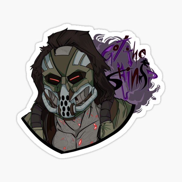 Sticker Face - SHAO KAHN Sticker for Sale by adriancajili