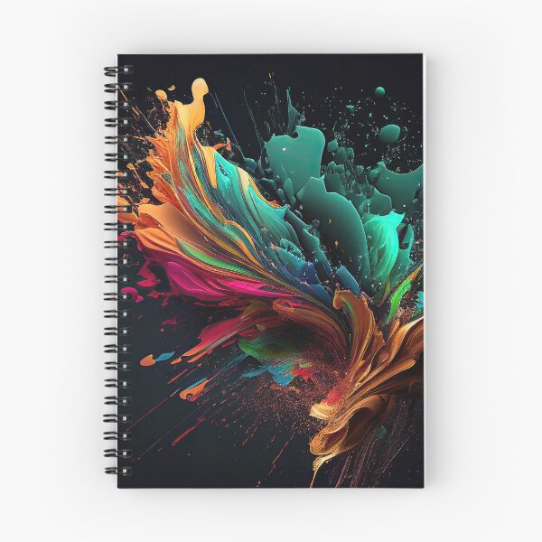 Item preview, Modern Abstract Splash colorful pattern designed and sold by avidmedia.