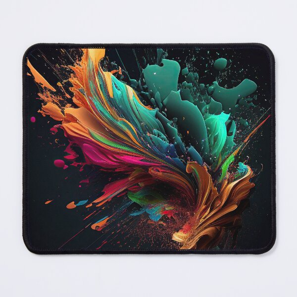Item preview, Modern Abstract Splash colorful pattern designed and sold by avidmedia.