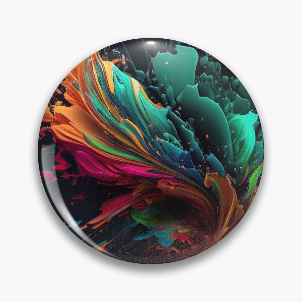 Item preview, Modern Abstract Splash colorful pattern designed and sold by avidmedia.