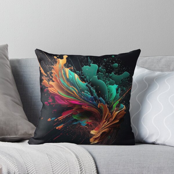Item preview, Modern Abstract Splash colorful pattern designed and sold by avidmedia.