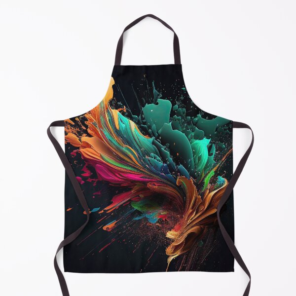 Item preview, Modern Abstract Splash colorful pattern designed and sold by avidmedia.