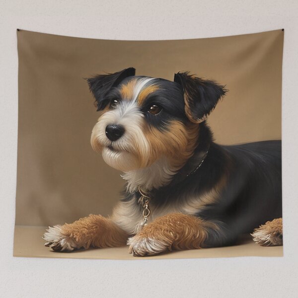 Item preview, Canine Majesty: Brazilian Terrier Portrait designed and sold by DavesDogShop.