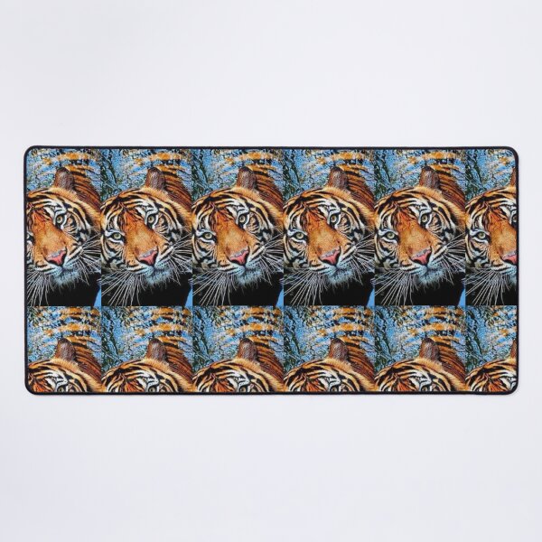 Item preview, Beautiful Tigers taking a bathe in the cool white waters are absolutely amazing  designed and sold by Tiannalaw.