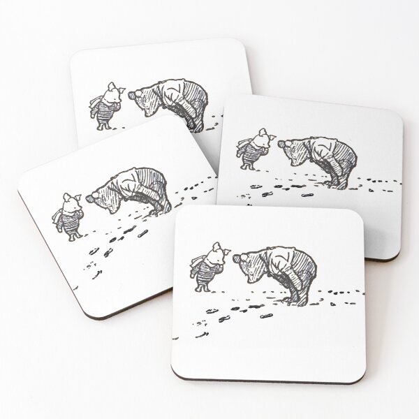 Item preview, Winnie the Pooh and Piglet designed and sold by NaturalTextures.