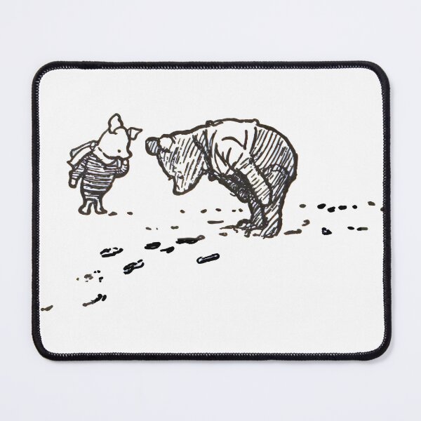 Item preview, Winnie the Pooh and Piglet designed and sold by NaturalTextures.