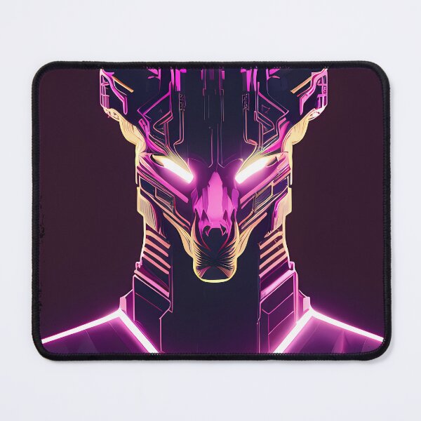 Item preview, "Anubis Resurrected: A Cyberpunk Twist on the Egyptian God" designed and sold by Mytho Merch.