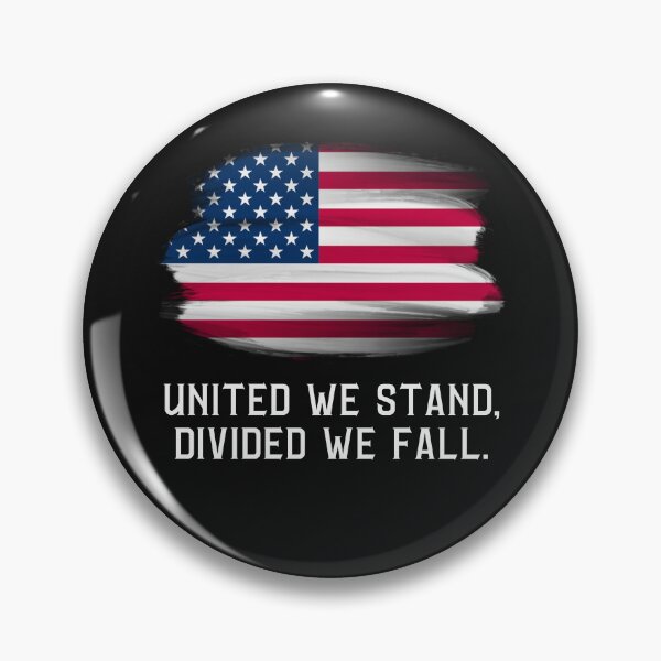 Item preview, USA United States Of America United We Stand, Divided We Fall designed and sold by FreeMind-Design.