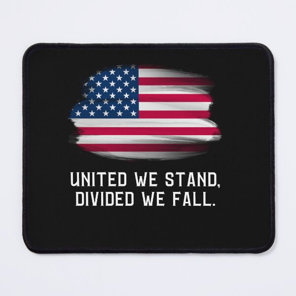 Item preview, USA United States Of America United We Stand, Divided We Fall designed and sold by FreeMind-Design.