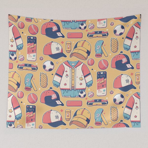 Item preview, Baseball Team Uniform: Swinging in Style Pattern  designed and sold by ultra-cute.