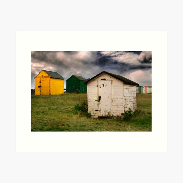 Beach Hut Series 1 Art Print