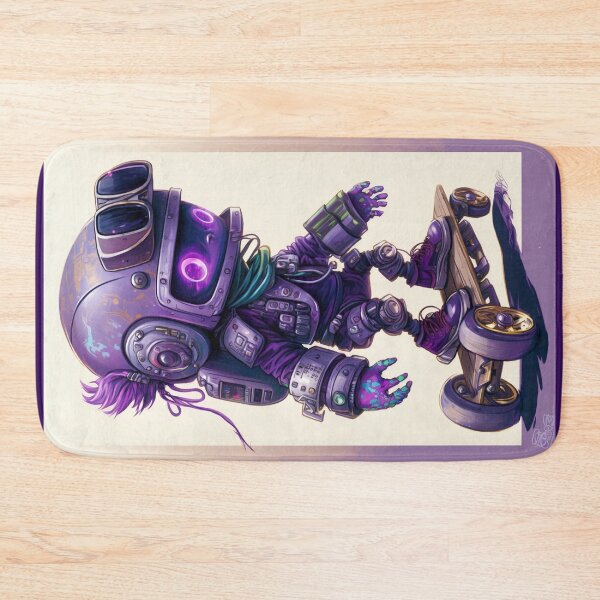 Item preview, Purple Anime Robot Kids Favorite ai Robert Anime Style Robot Iridescent  designed and sold by Art.Fusion.Studio.