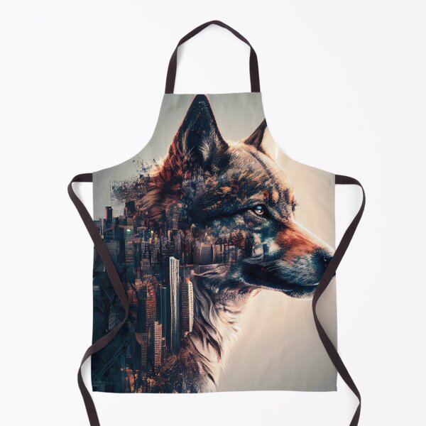 Item preview, Dire Wolf & City - Double Exposure designed and sold by MalformedVision.