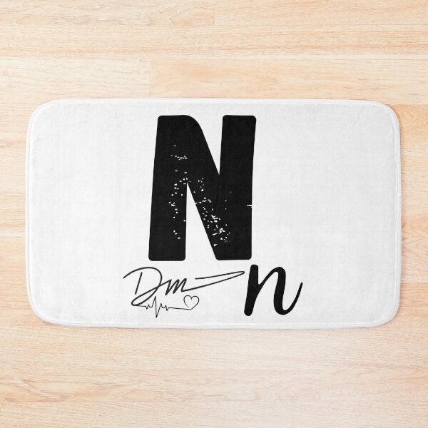 Item preview, Alphabet ABC I Love You, Letter N Monogram designed and sold by STEPHEN-KEMP.