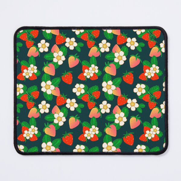 Item preview, Strawberry Flower - Blue designed and sold by JaselviiStudio.